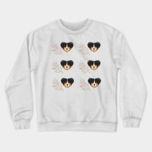 Australian shepherd dog cute pattern Crewneck Sweatshirt